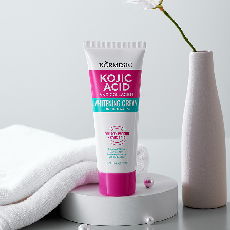 Kormesic Full English Armpit Cream Collagen Underarm Cream Cross-Border Export Factory Direct Sales