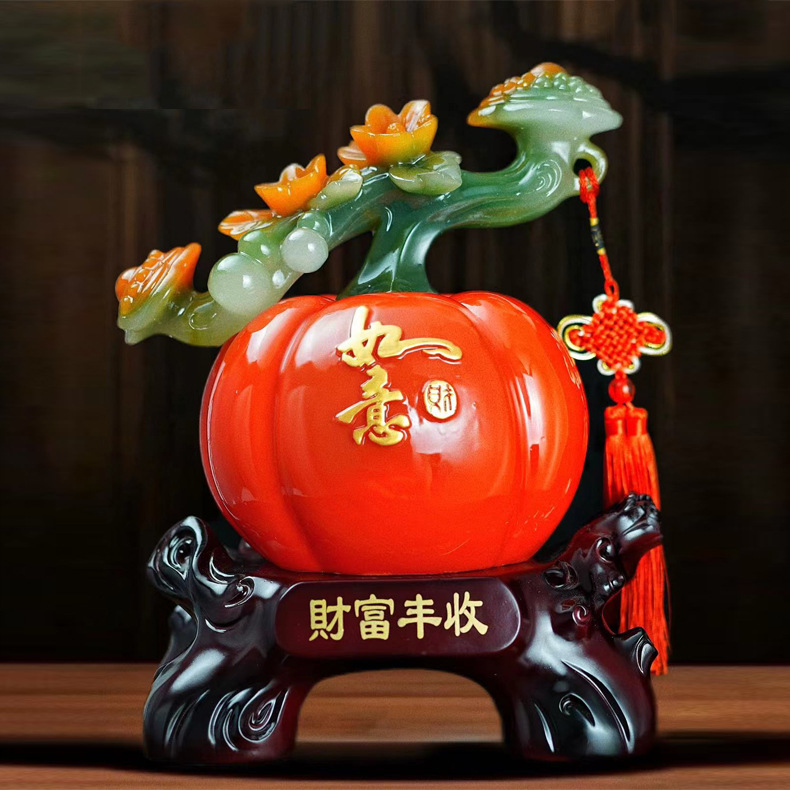 Персиковый банк Руйи, открытие, украшения для дома, ремесленные изделия, подарок на новоселье