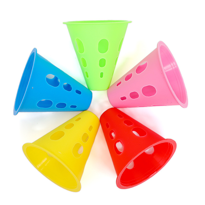 Roller slide pile flat flower training practice windproof pile cup barricade foot mark skates obstacle pile angle mark obstacle wholesale