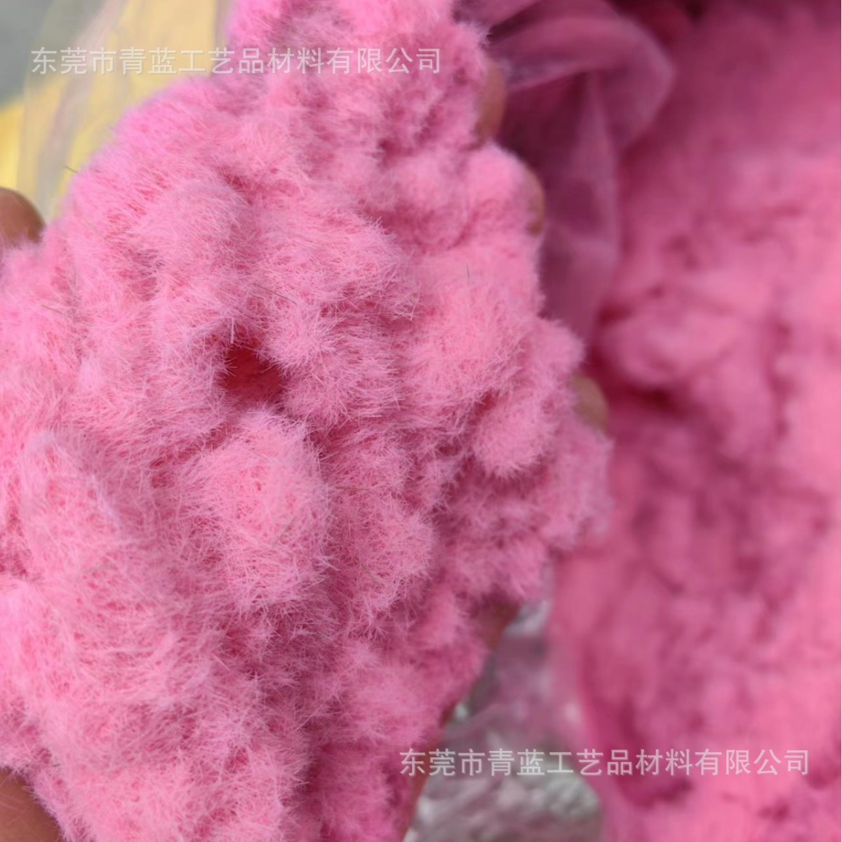 3mm Plum Red Nylon Flocking Powder Electrostatic Flocking Powder Electrostatic Hair Transplanting Powder Flocking Material