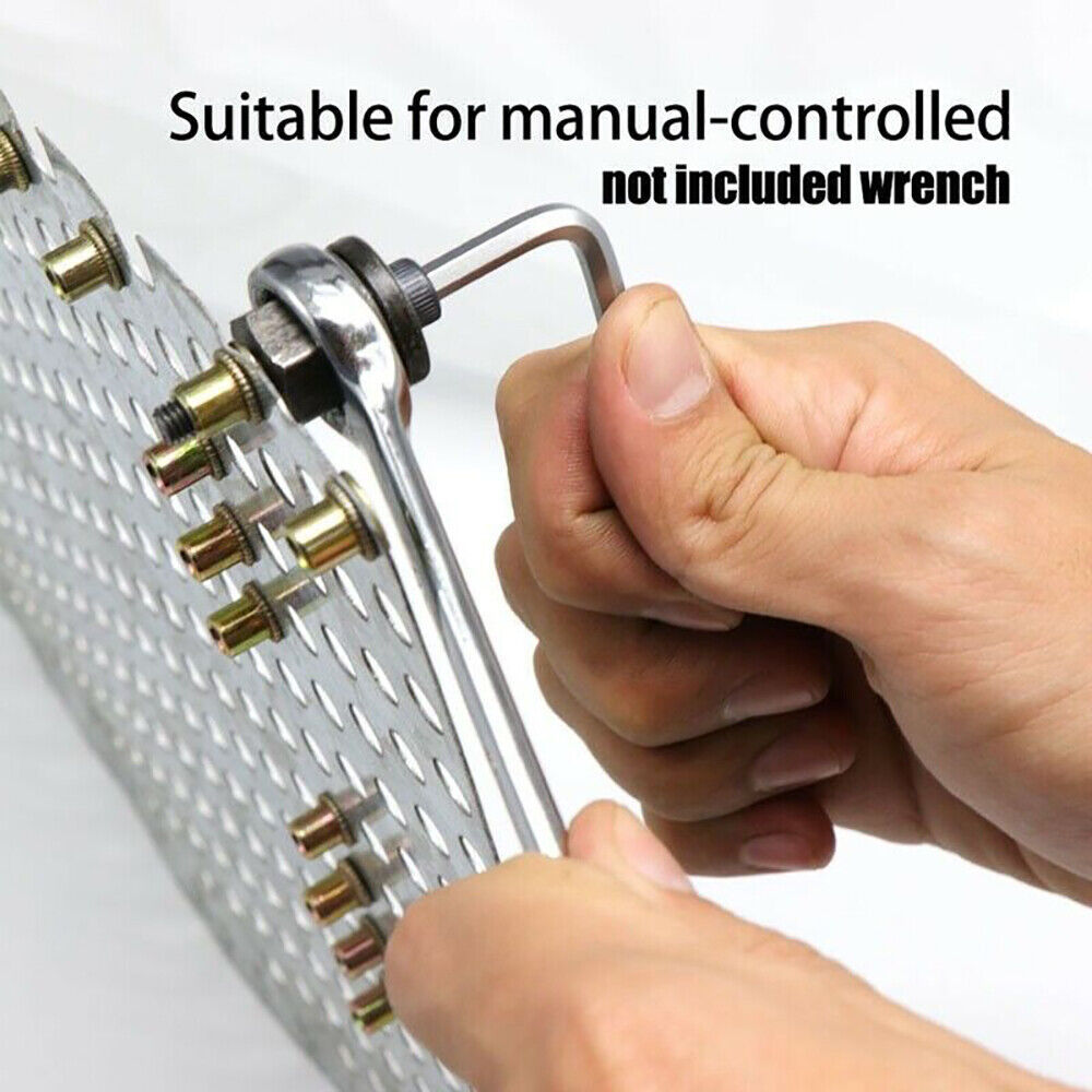 Pull female hand riveting rivet nut gun head manual electric riveting tool nut accessories M3M4M5M6M8M10