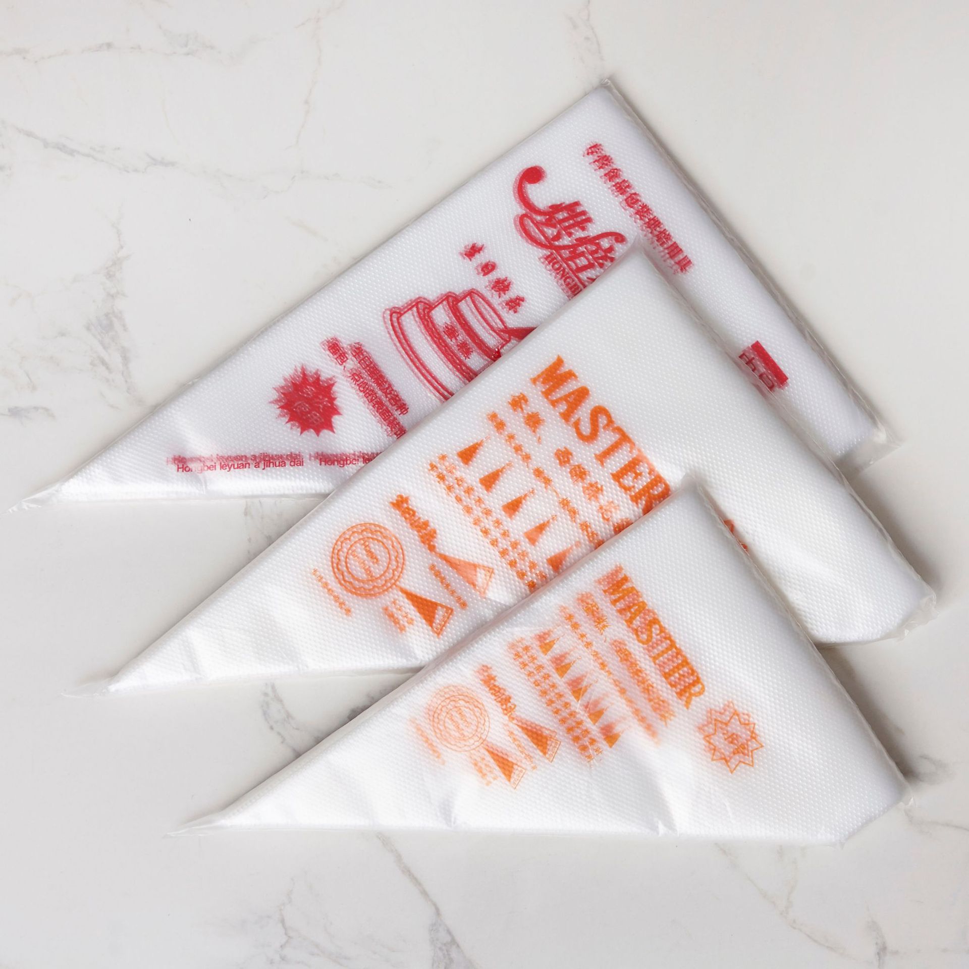 Индивидуальный одноразовый кондитерский мешок, с печатью, для упаковки