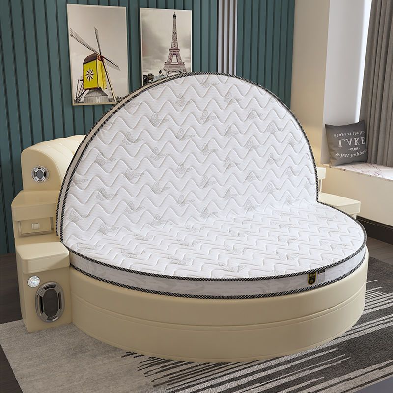 Круглый матрас жесткий 2м, новый, мгновенно жесткий, кокосовый, тонкий, модный, новый модель