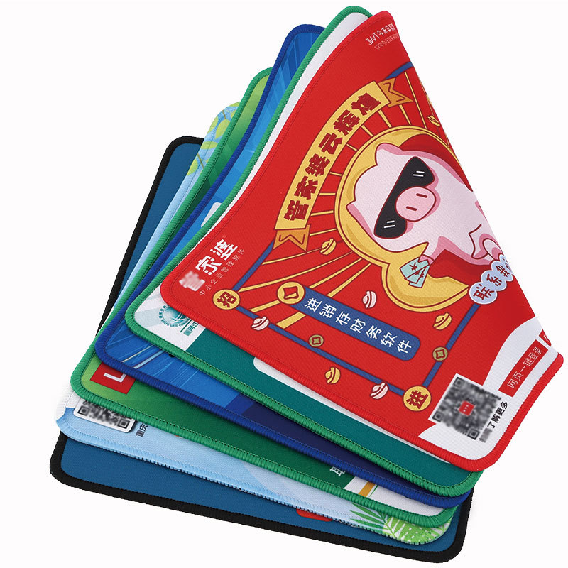 Advertising mouse pad factory oversized table pad leather PVC wrist pad wholesale rubber design logo