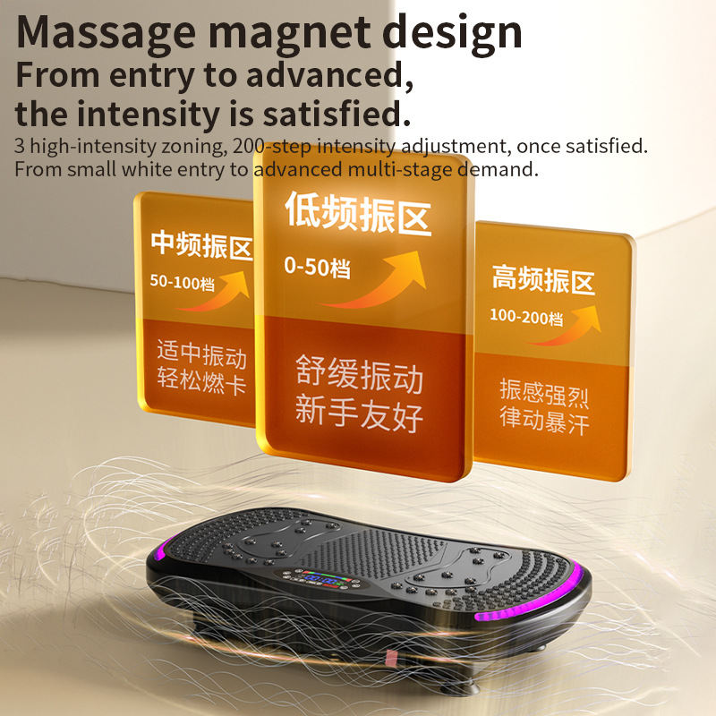 Fat Shaking Machine Shaking Machine Lazy Thin Waist Thin Belly Artifact Waist Fat Reducing Fat Household Whole Body Rhythm