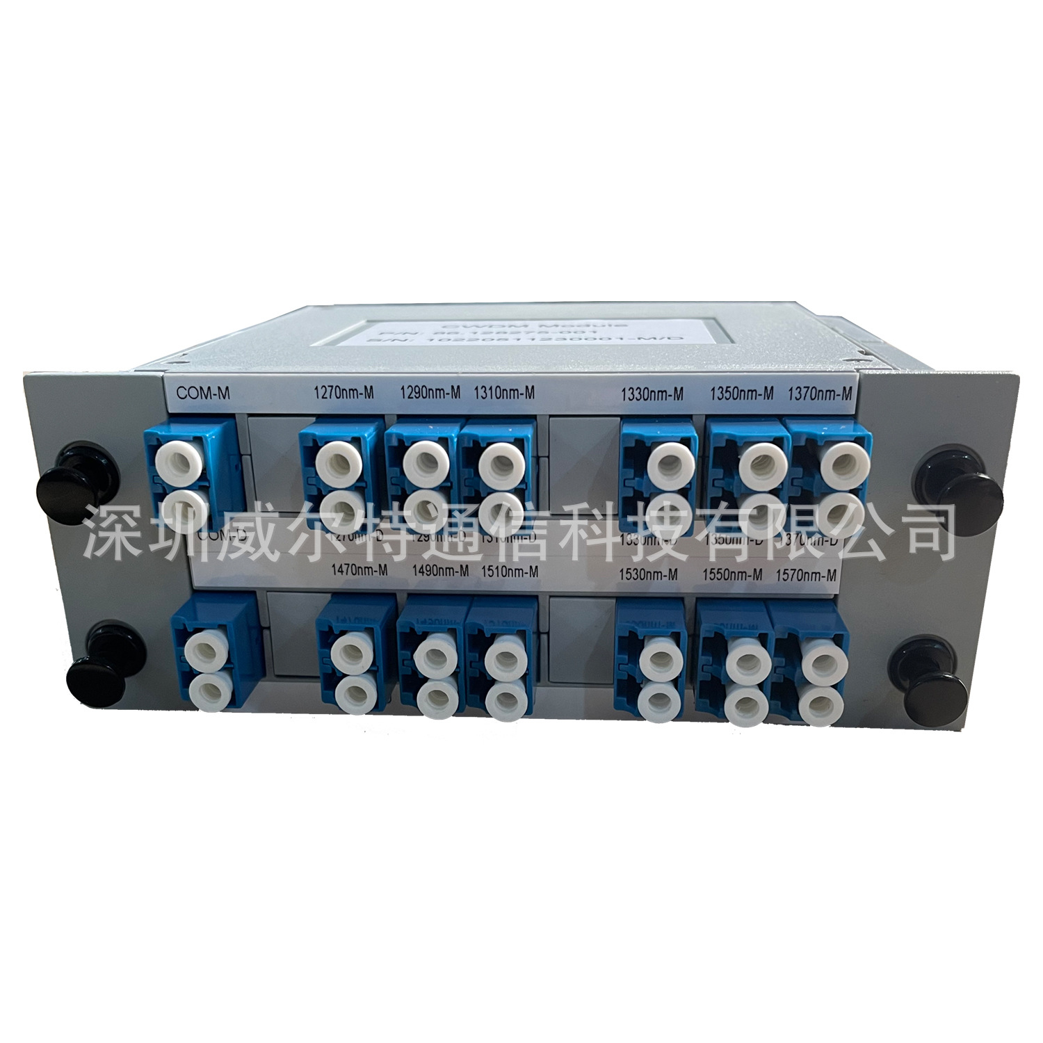 12 каналов Lgx коробка двойной волоконный грубый Wdm (Cwdm) мультиплексор/демультиплексор модуль