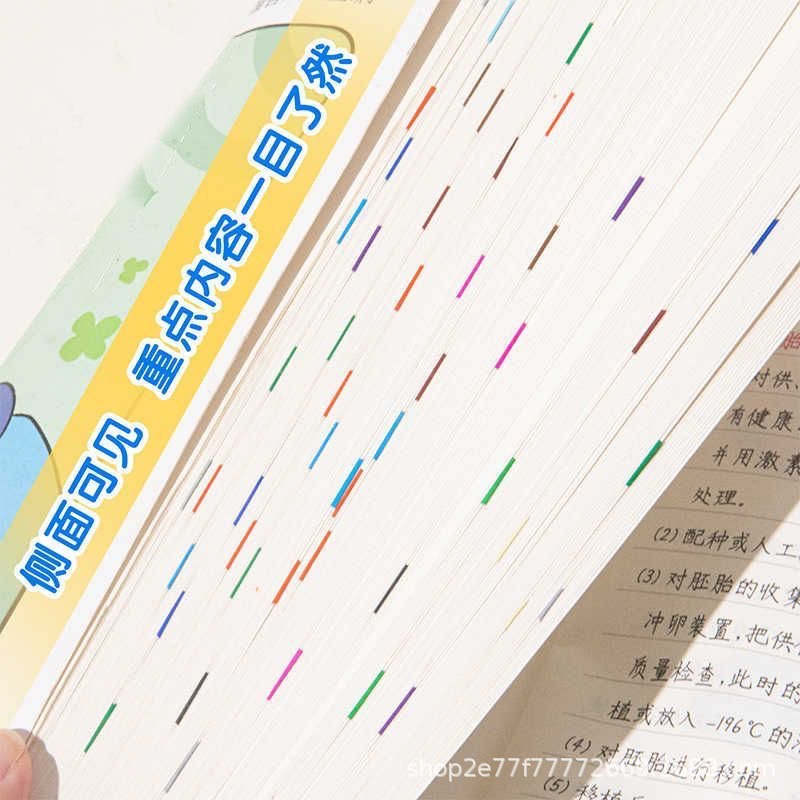 Removable Adhesive Reading Annotation Stickers, Colorful Raindrop Reading Stickers, Water Drop Stickers, Raindrop Index Stickers, Marking Notebooks, Can Be Handwritten