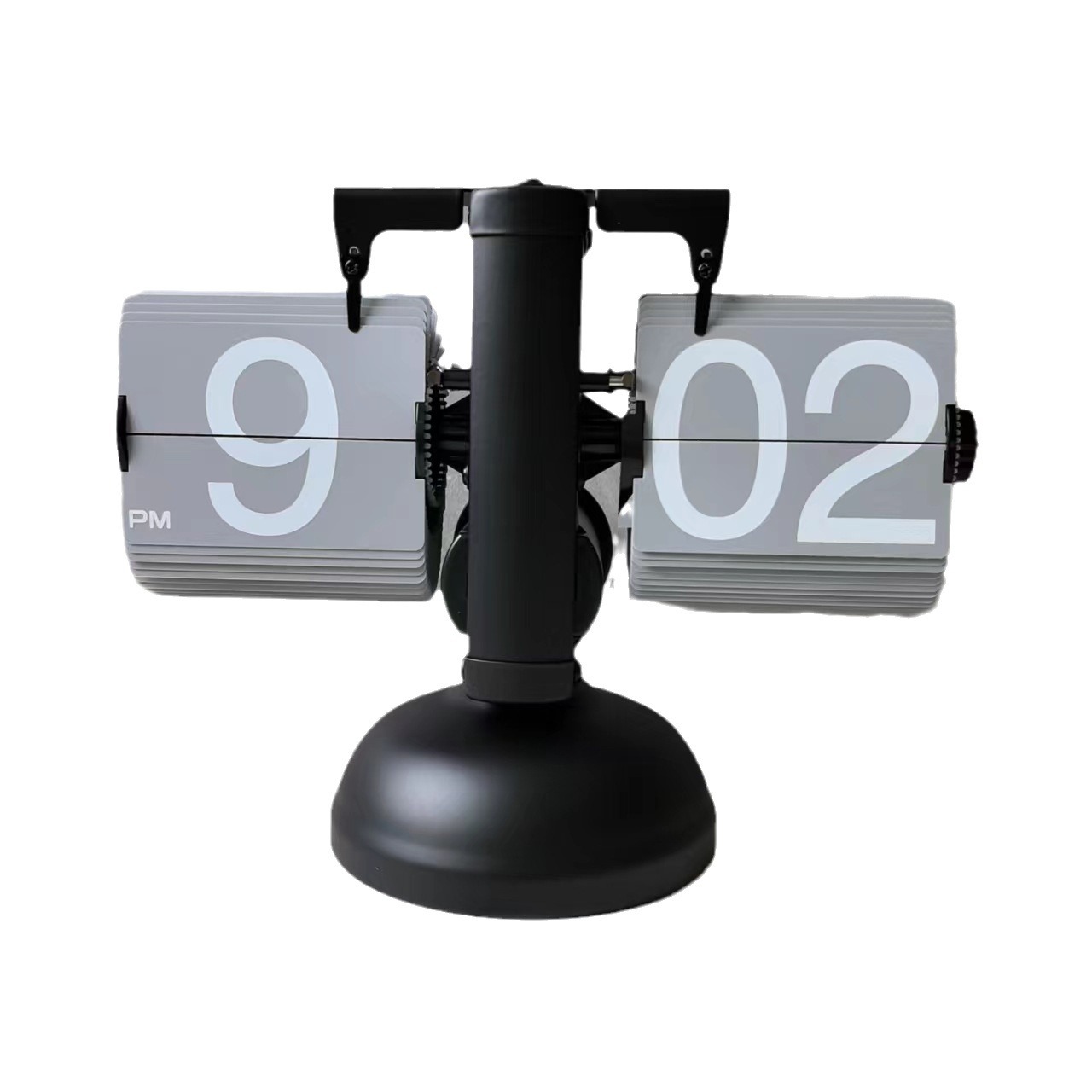 Factory cross-border European-style automatic page-turning clock retro simple home living room clock small balance mechanical page-turning clock