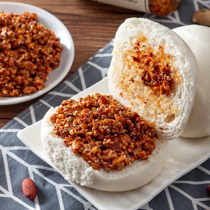 Grandma's sauce authentic stone mill peanut melon seeds chili sauce Yimeng Mountain specialty cooking artifact hot sauce full box wholesale