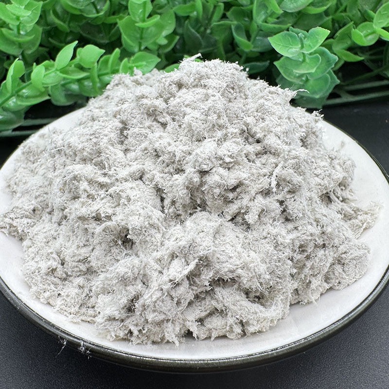 Sepiolite Fiber Insulation Material for Oil Drilling Mud, Lightweight Fiber Short Fiber Specifically for Oil Drilling