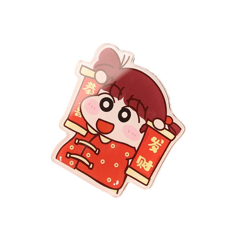 Acrylic Refrigerator Magnet Stereo Magnetic Sticker Cartoon Animation Peripheral Commemorative Soft Magnetic Sticker Event Promotion Small Gift