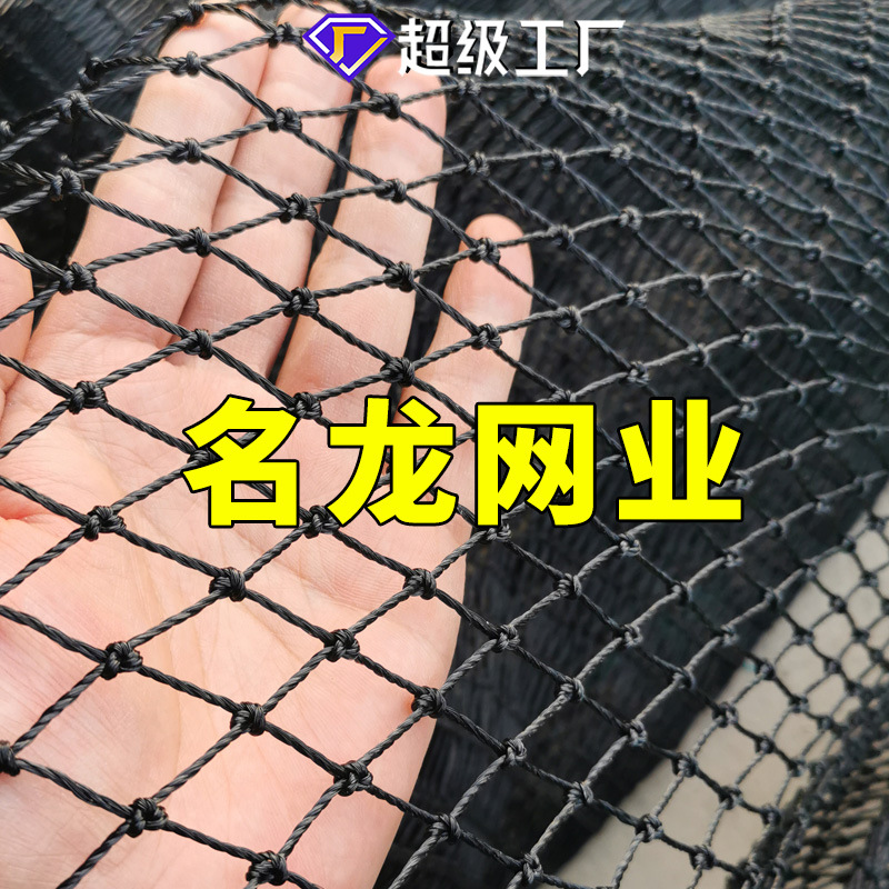 Black High-Quality Fishing Net, Poultry Breeding Net, Chicken Net, Sports Net, Agricultural Tennis Court Net, Export Nylon Net