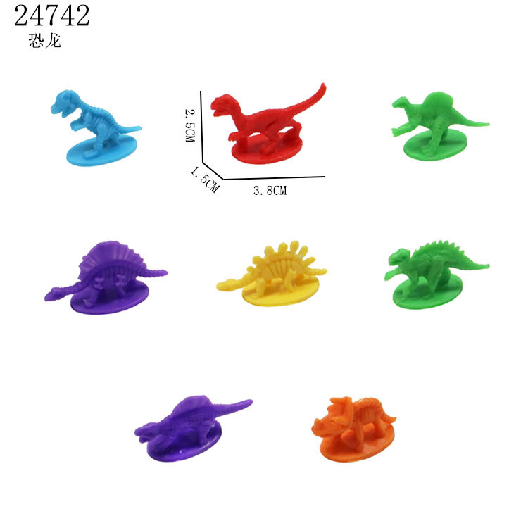 3.8 см штамп маленький динозавр