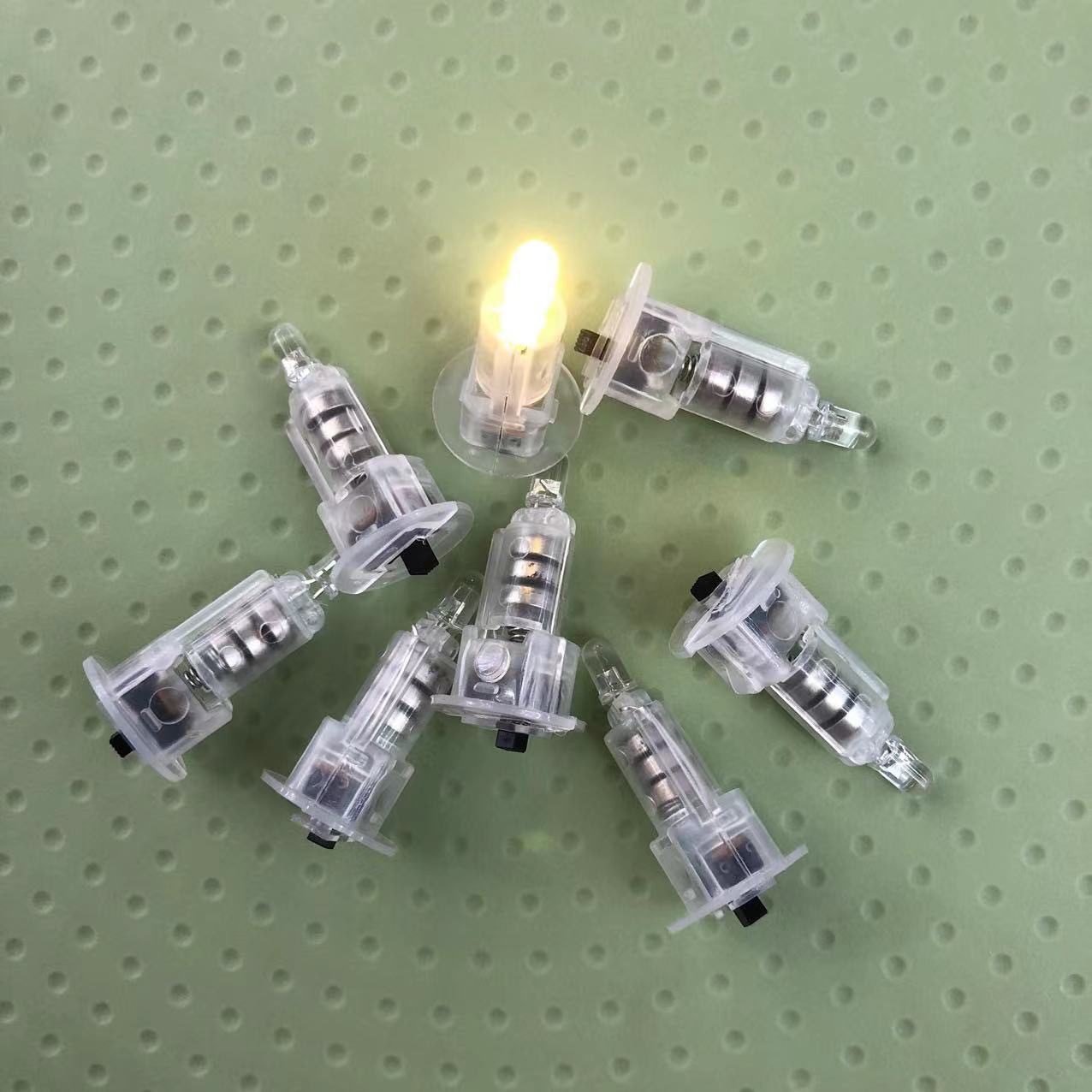 DIY яркий светодиодный фонарь, фитиль Ваншэн, электронная свеча, бумажный фонарик, аксессуары от производителей