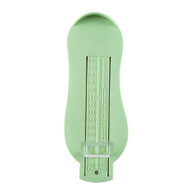 Baby Foot Measuring Children's Shoes Inner Length Measuring Foot Length Ruler Baby Shoe Size 0-8 Years Old Shoe Buying Artifact Household