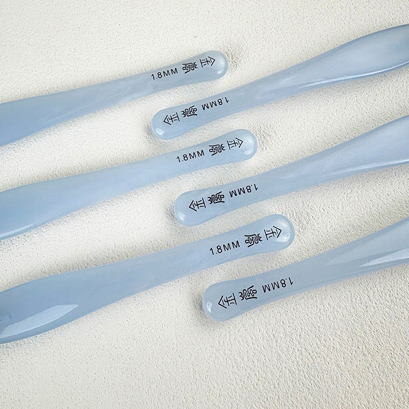 Jinlan Crochet Blue Moonlight Resin 2.0 New Needle Head Hand Knitting Tool