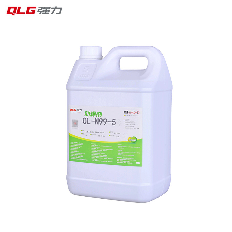 Zhejiang Strong Factory Direct Sales N99-5 Commonly Used No-Clean Wave Soldering Lead-Free Flux with Good Activity and Low Residue