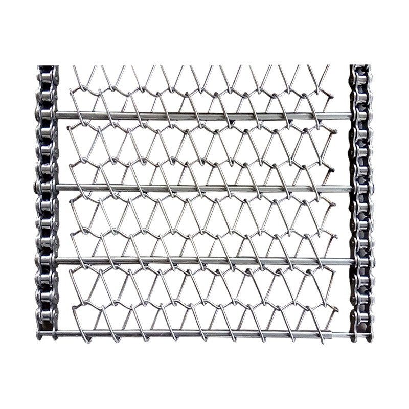 Wholesale Stainless Steel Conveyor Mesh Belt Galvanized Iron Wire Assembly Line Conveyor Belt Food Conveyor Belt Stainless Steel Mesh Belt