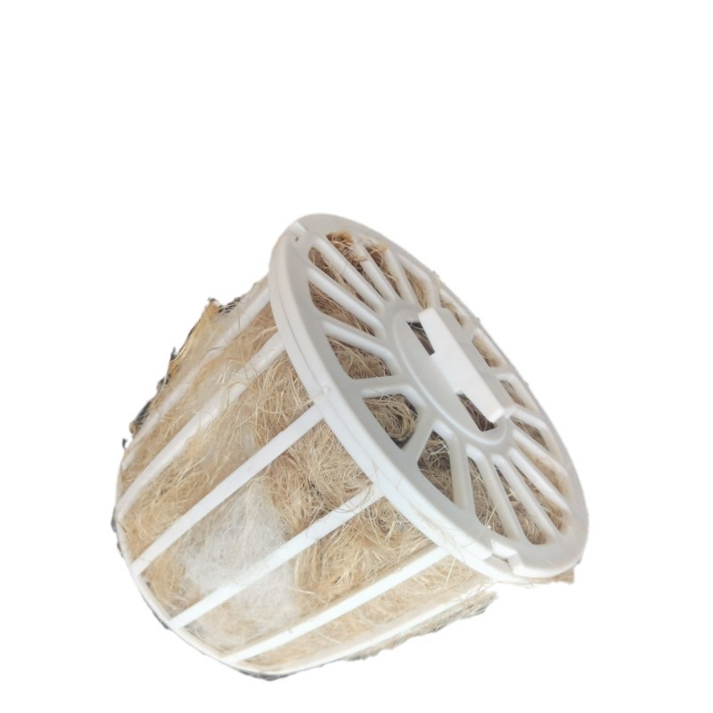 Jute silk bird nest bird nest cushion material jade bird hibiscus bird golden green gray swallow canary nest saber