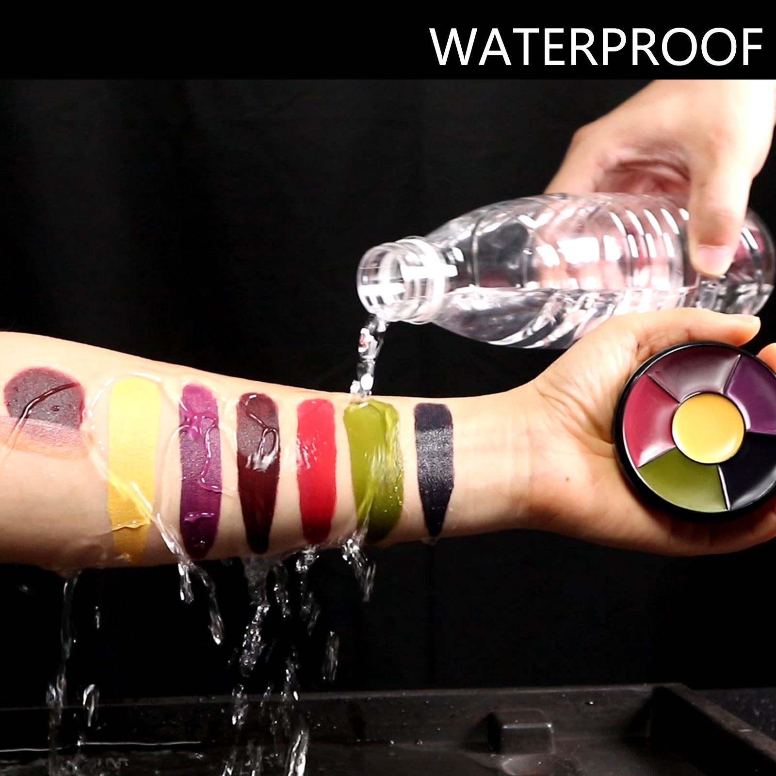 Only for cross-border sales 6-color body painting children's oil color face color paint clown Halloween special effect makeup oil color