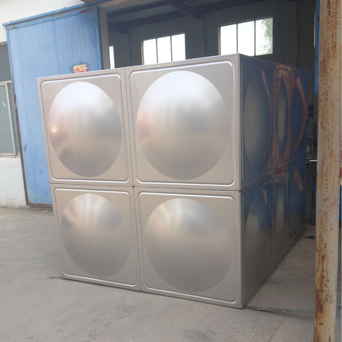 Manufacturers Processing 304 316 Stainless Steel Water Tank Combined Fire Tank Square Living Insulation Tank Wholesale