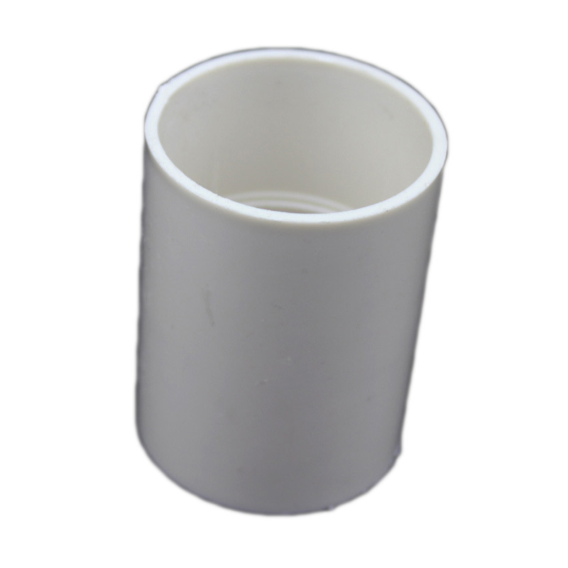 PVC conduit direct connector 16 20 25 32 40mm wire conduit straight-through double-connected color pipe fittings