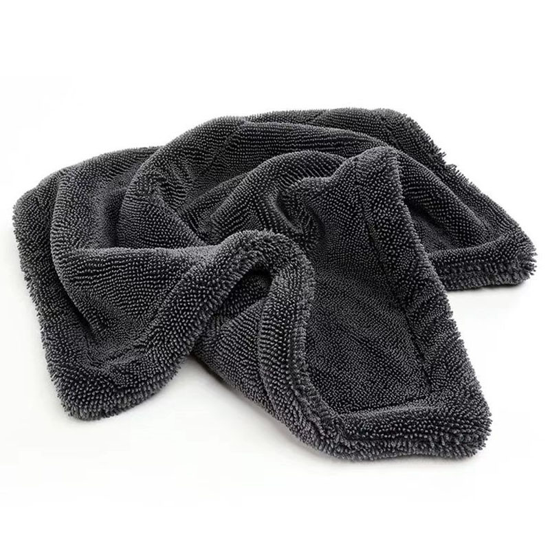 Braid Absorbent Towel Car Towel Twisted Double-layer Car Washing Towel Double-sided Thickened Full Cloth Rag for Hair