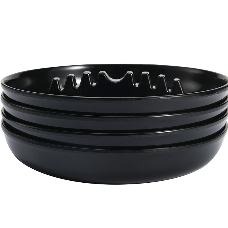 Personalized creative plastic fireproof ashtray melamine ashtray home office decoration advertising ashtray spot