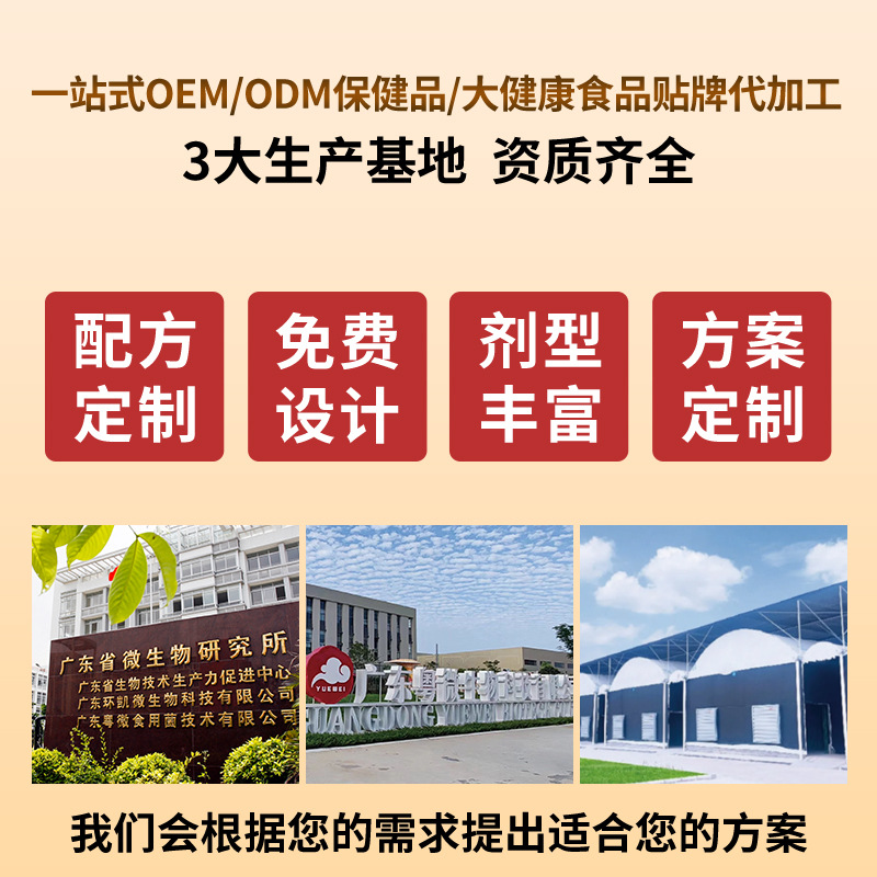 Oem Processing of Compound Probiotic Powder 240 Billion Three-Layer Encapsulated Active Bacteria Prebiotic Solid Beverage Oem Customization