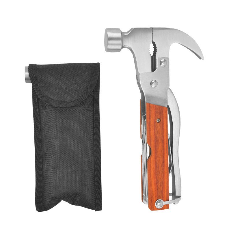 Outdoor Multifunctional Ax Portable Car Tool Camping Tent Hammer Household Camping Emergency Life-Saving Hammer