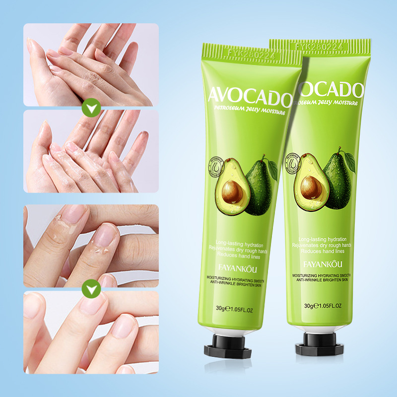 All English FAYANKOU avocado vaseline Shurun elastic tender hand cream hand cream cross-border foreign trade wholesale