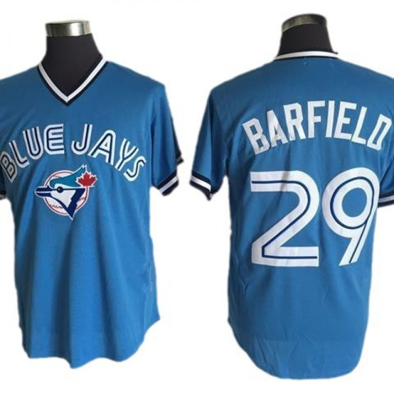 Retro Baseball Jersey Toronto Blue Jays Toronto Blue Jays Jersey Embroidered Baseball Suit