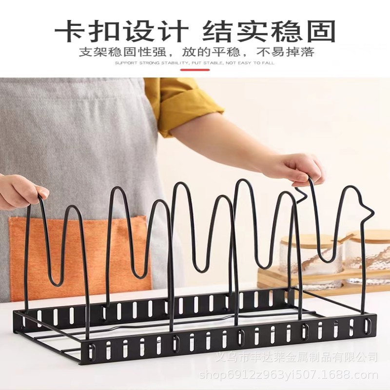 Source manufacturers produce metal iron kitchen storage rack black plated gold storage bookshelf file rack