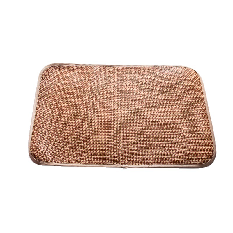 Summer rattan mat pillow mat summer cool pillow cover adult student summer pillow cover pillow cushion pillow towel wholesale
