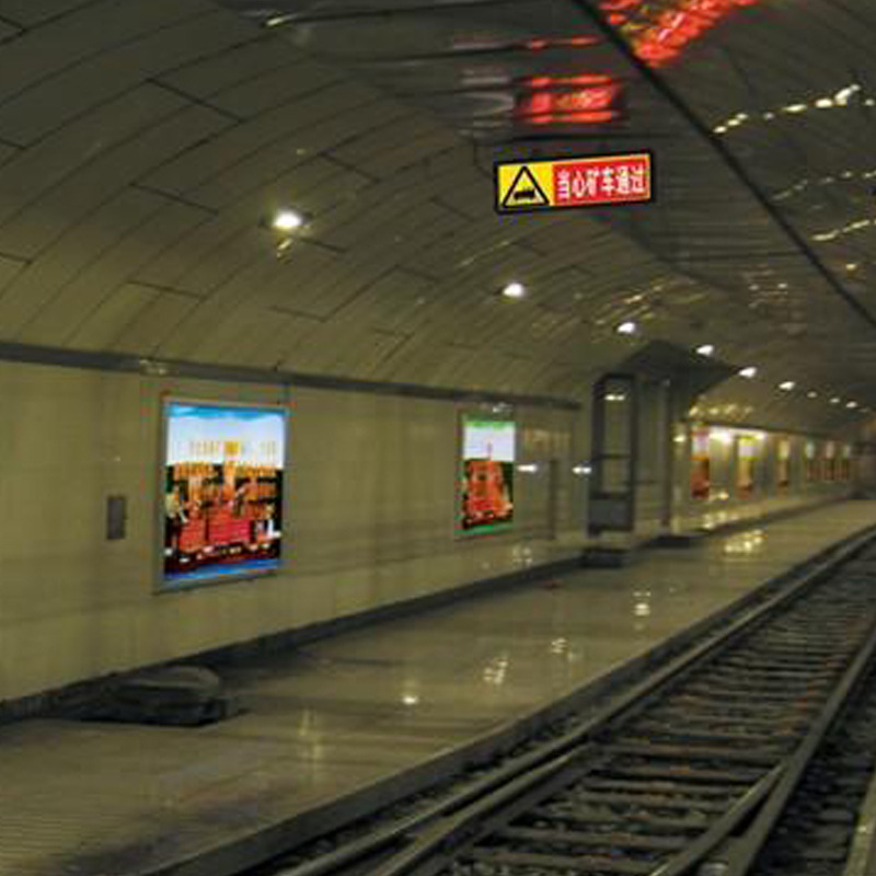 Factory direct stainless steel warning slogan display mine explosion-proof light box mine intrinsically safe LED light box