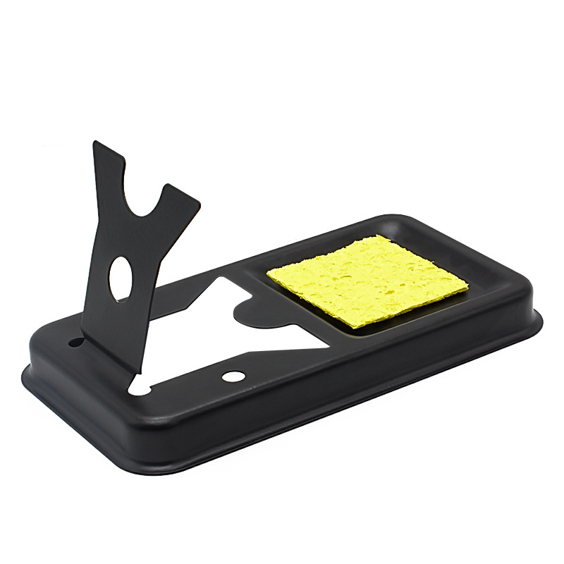 Cross-border Hot Selling Integrated Electric Soldering Iron Bracket Iron Material Rectangular Table Top Fixing Frame Metal Y-shaped Simple Frame