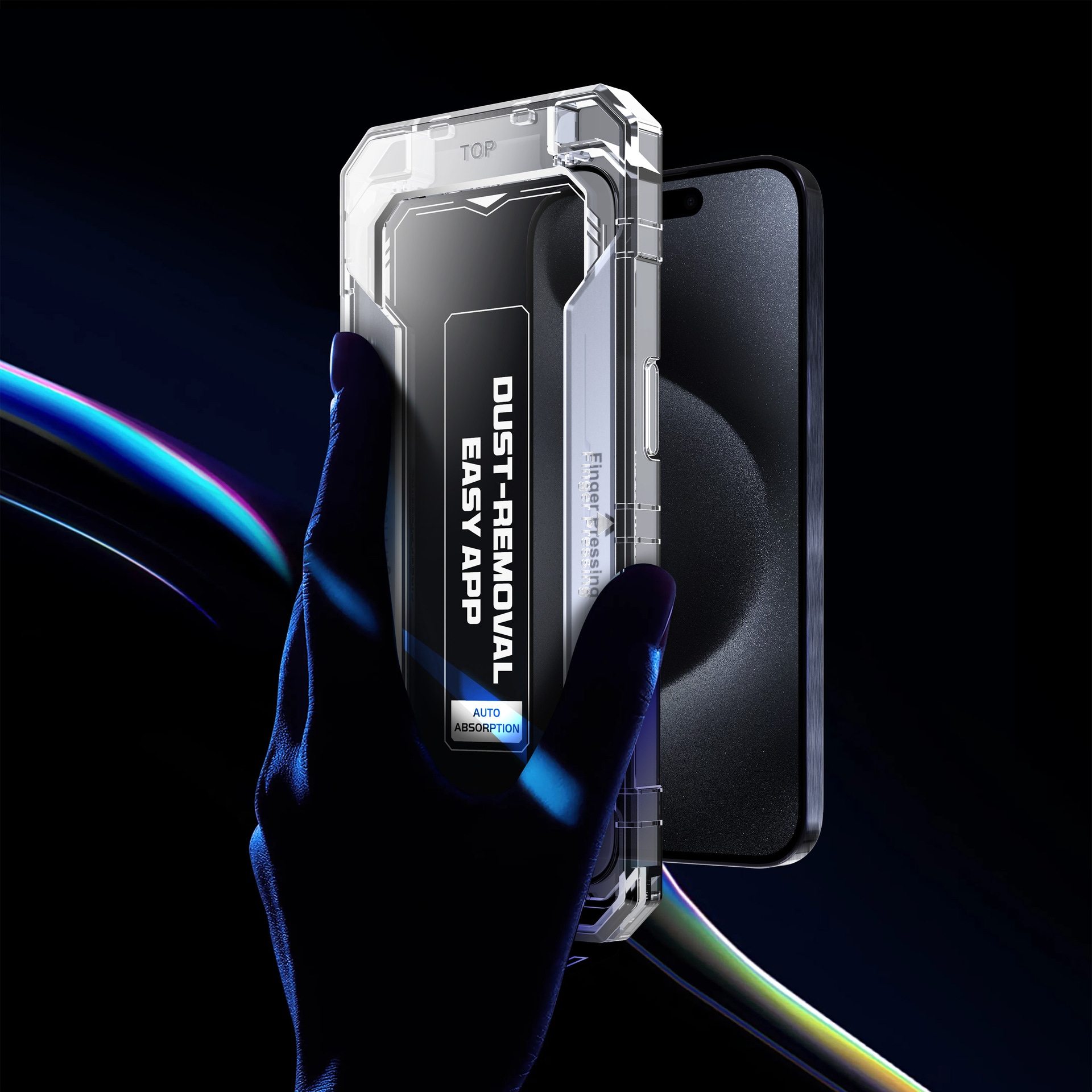 Iphone17 Mobile Phone Film Dust-Free Warehouse High-Definition Anti-Peep Film 15 Film Artifact 13 Seconds Box 16 Apple Tempered Film