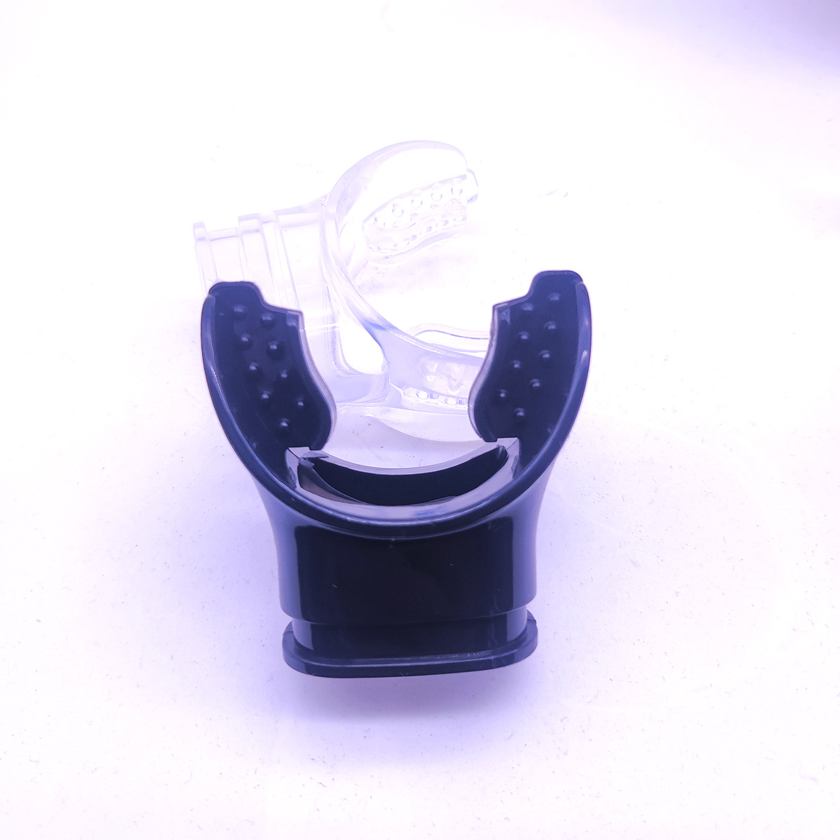 Diving mouthpiece adult children's breathing tube snorkeling secondary head biting respirator disposable diving accessories biting glue