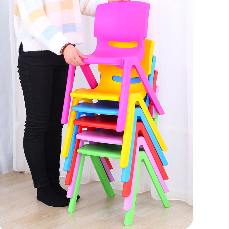Wholesale Kindergarten Chairs, Thickened Children's Tables and Chairs, Plastic Backrest Chairs, Student Chairs, Adult Chairs, Training Class Stools