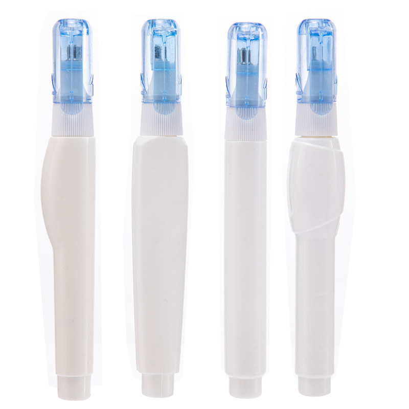 Factory correction fluid cartoon pen type steel head correction fluid creative students cute stationery correction fluid wholesale