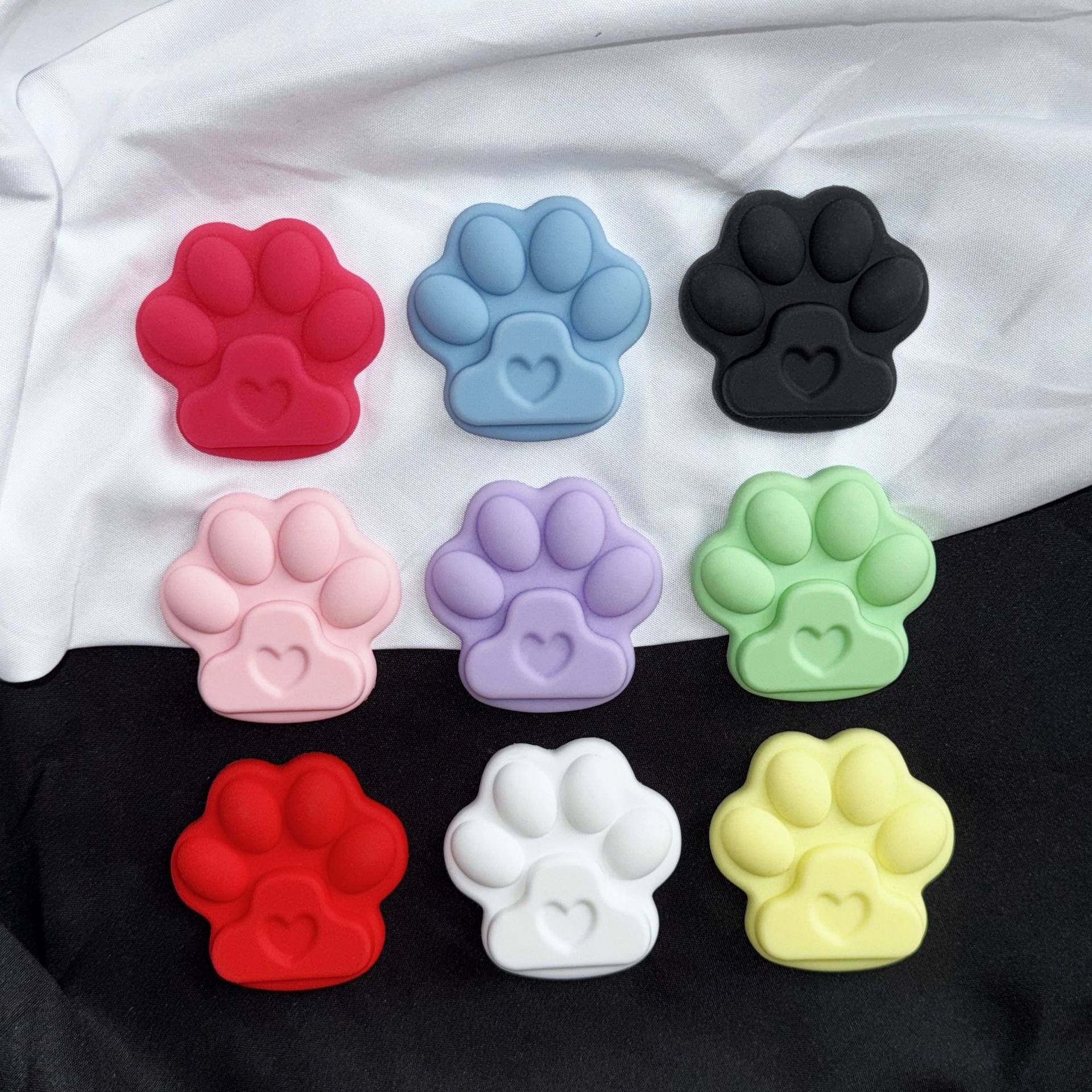 ПВХ мягкий силикон, японский и корейский, нишевый, милый, большой коготь кошки, ручная работа, аксессуары, чехол для мобильного телефона, держатель, украшение