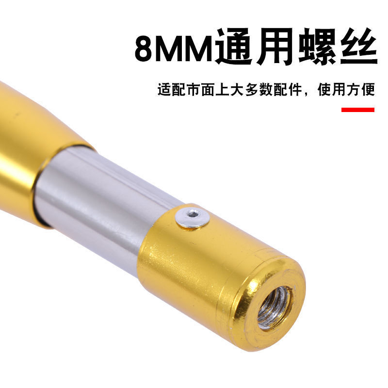 Copy Net Thickened Stainless Steel Rod Multifunctional Telescopic Rod Positioning Rod Fishing Copy Net Bare Rod Super Hard Fishing Supplies