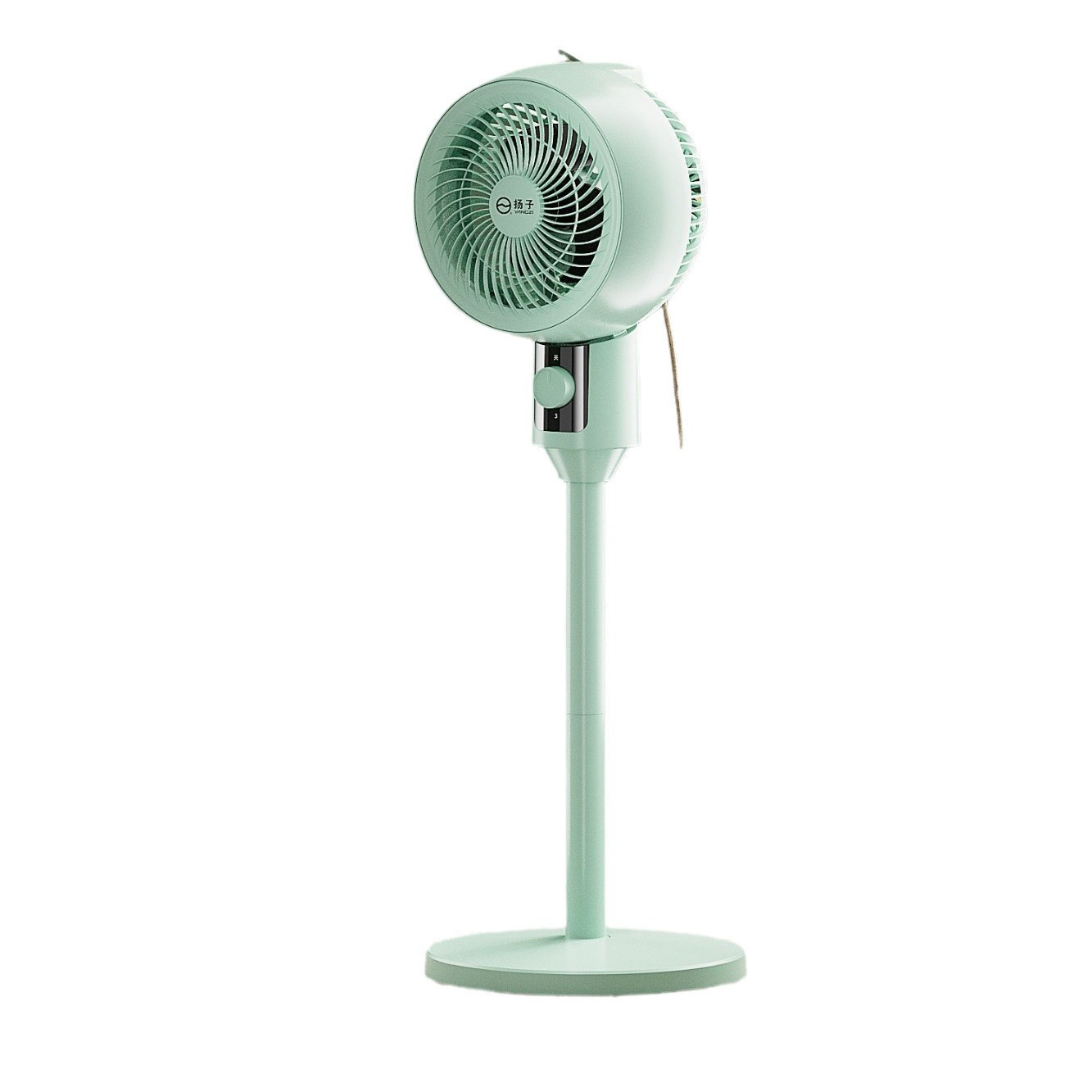 New Circulating Fan Household Floor Electric Fan Turbine Convection Fan Three-gear Left and Right Shaking Head Timing Vertical Floor Fan