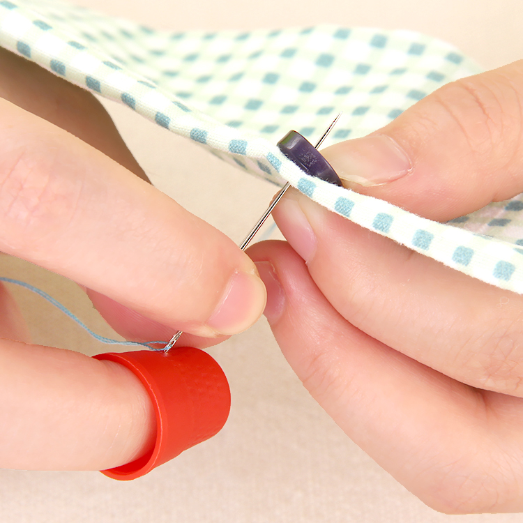 Household Portable Sewing Box Paper Ruler Thimble Set Cross Stitch Sewing Tools Mini Storage Set Sewing Kit