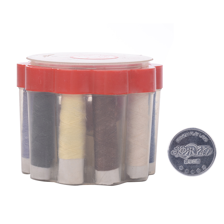 Household Portable Sewing Box Paper Ruler Thimble Set Cross Stitch Sewing Tools Mini Storage Set Sewing Kit