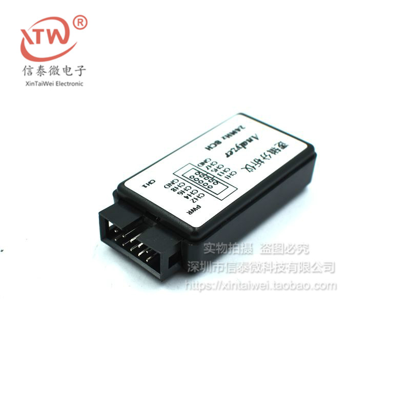 USB Logic Analyzer Single Chip Microcomputer Arm Fpga Debugging Tool 24m Sampling 8 Channels