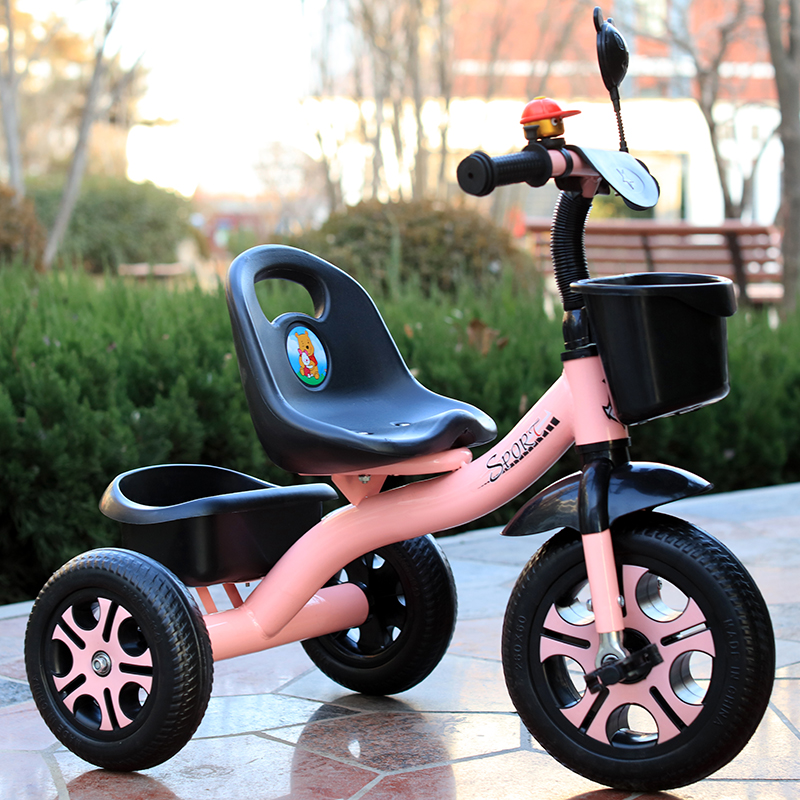 New Kidsren's Tricycle 2-5 Years Old Bicycle 3-Year-Old Kids Pedal Bicycle 4 Male and Female Baby Toy King