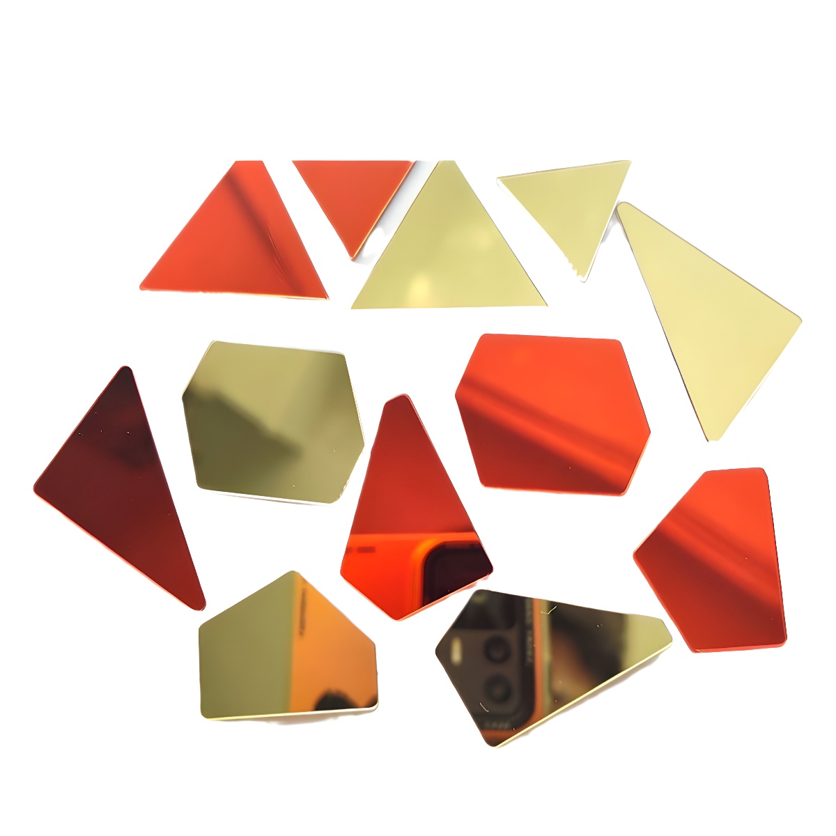 Оптовая продажа акриловых цветных линз, ручная работа, патч цветной линзы из ПС, декоративная линза из плексигласа