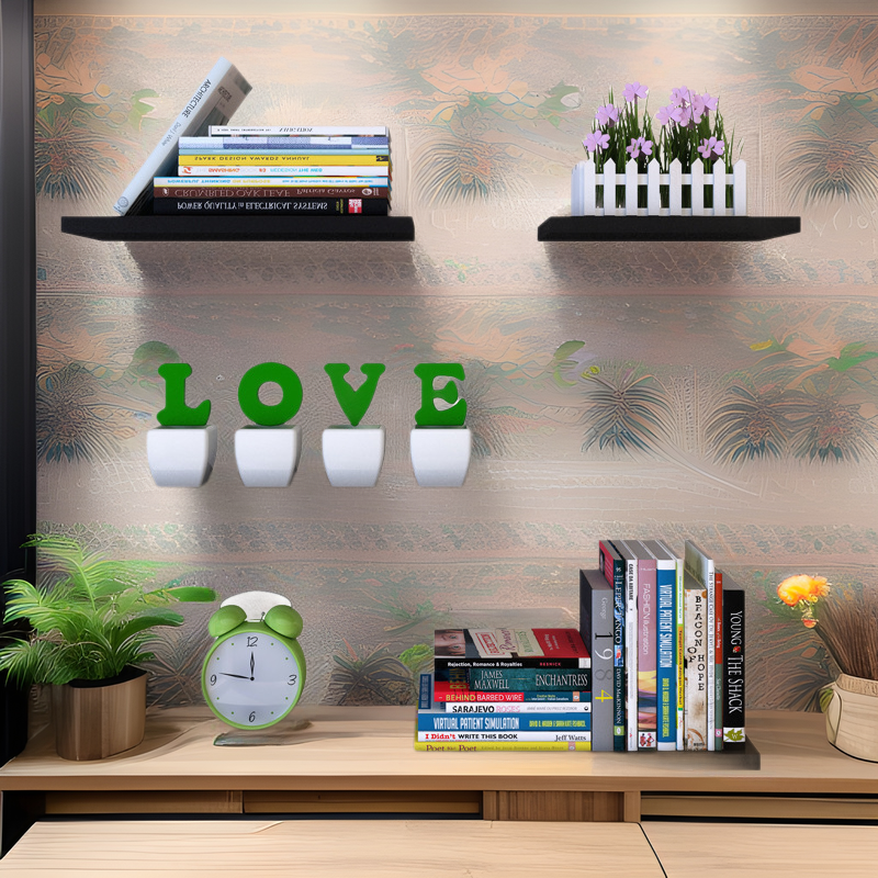 Деревянная однолинейная перегородка полка для телевизора, полка для шкафа, настенный стеллаж