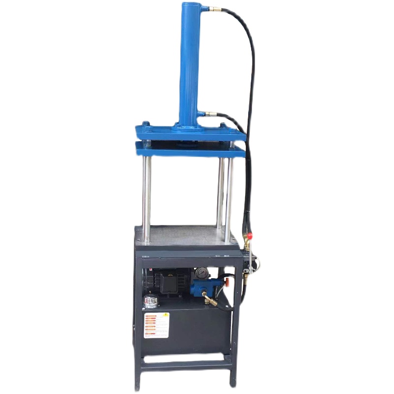 Factory direct 1 ton to 50 ton three-plate four-column small electric manual press hydraulic press pump station